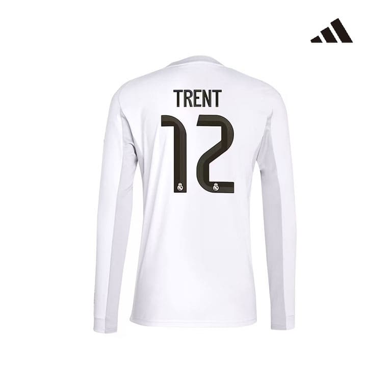 Maillot Manches Longues Real Madrid Domicile 2025/26 (Trent 12) – Image 3