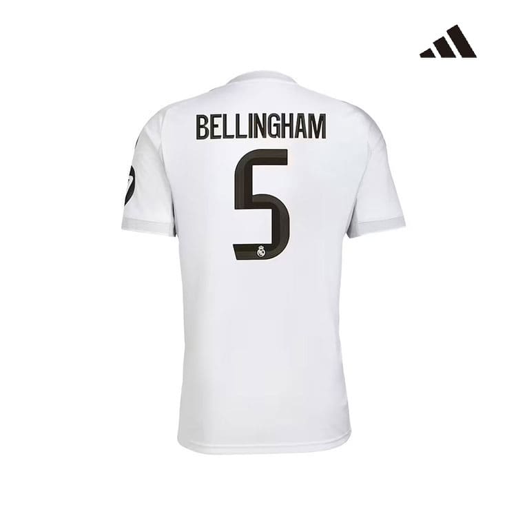 Maillot Real Madrid Domicile 2025/2026 (Bellingham 5) – Image 3