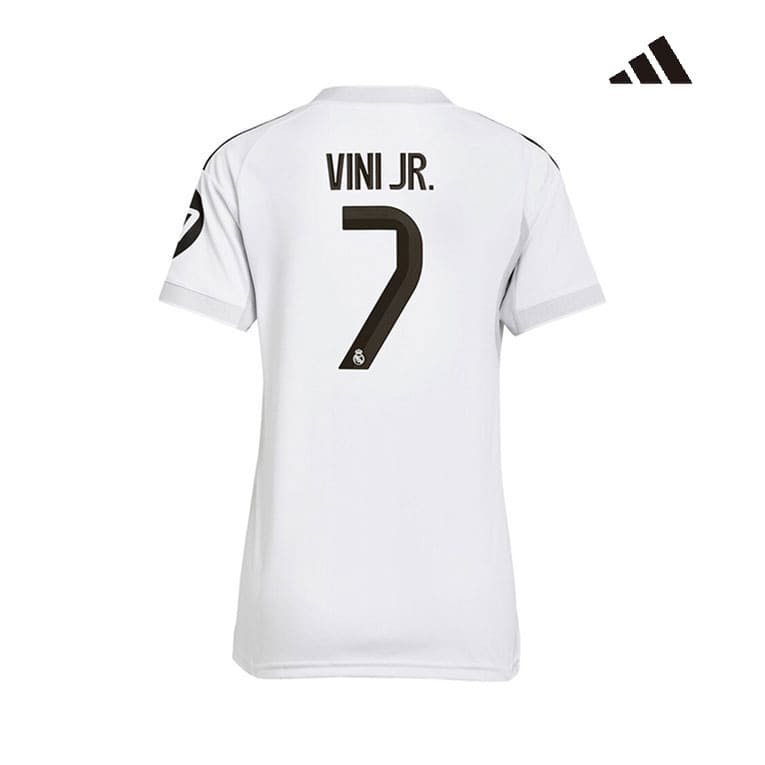 Maillot Real Madrid Domicile Femme 2025/2026 (Vini Jr. 7) – Image 3