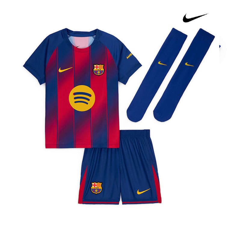 Maillot Kit Barcelone Domicile Enfant 2025/2026 – Image 2