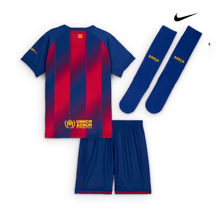 Maillot Kit Barcelone Domicile Enfant 2025/2026 – Image 3