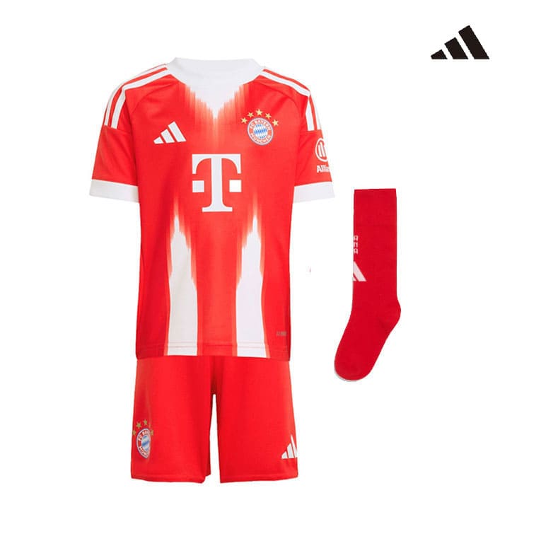 Maillot Kit Bayern Munich Domicile Enfant 2025/2026 – Image 2