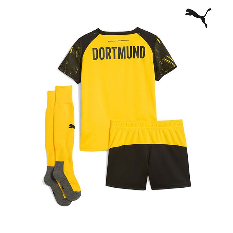 Maillot Kit Borussia Dortmund Domicile Enfant 2025/2026 – Image 2
