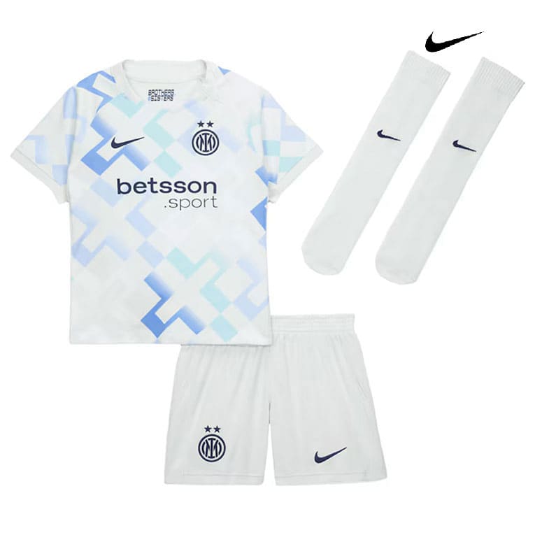 Maillot Kit Inter Milan Extérieur Enfant 2025/2026 – Image 2