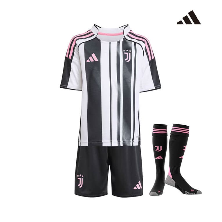Maillot Kit Juventus Domicile Enfant 2025/2026 – Image 2