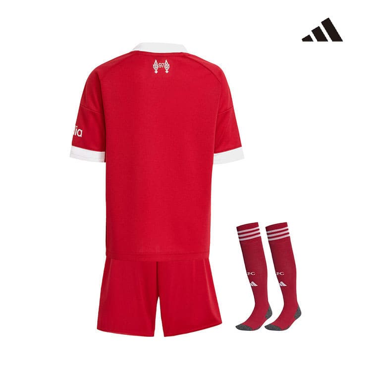 Maillot Kit Liverpool Domicile Enfant 2025/2026 – Image 3