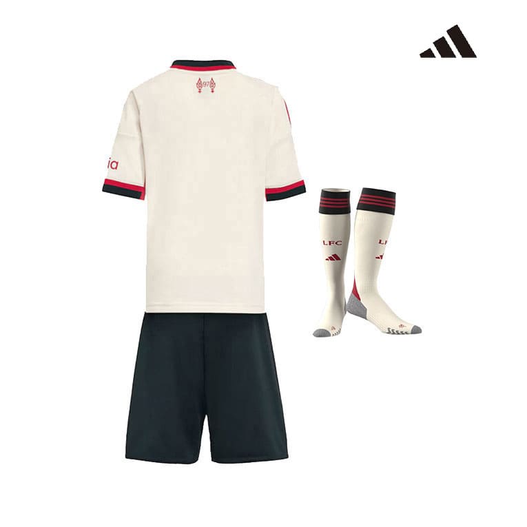 Maillot Kit Liverpool Extérieur Enfant 2025/2026 – Image 3